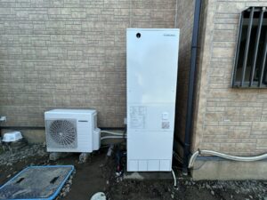 八千代町　K様邸　エコキュート交換工事
