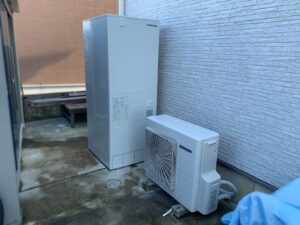 筑西市　M様邸　エコキュート交換工事
