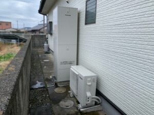 桜川市　H様邸　エコキュート交換工事