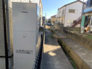 阿見町　K様邸　エコキュート交換工事