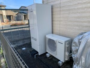 牛久市　U様邸　エコキュート交換工事