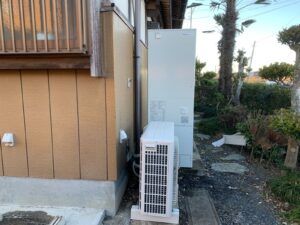 筑西市　W様邸　エコキュート交換工事